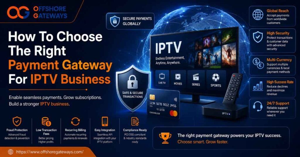 Payment Gateway for IPTV Business