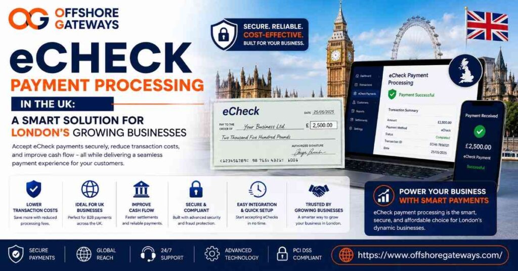 eCheck Payment Processing